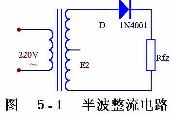 電子電路圖，整流二極管的作用,整流電路