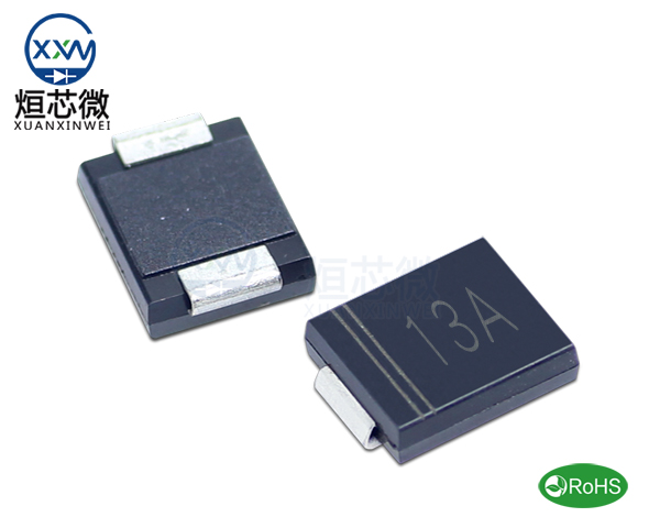 1.5SMC13A參數(shù),TVS二極管1.5SMC13A瞬態(tài)抑制二極管