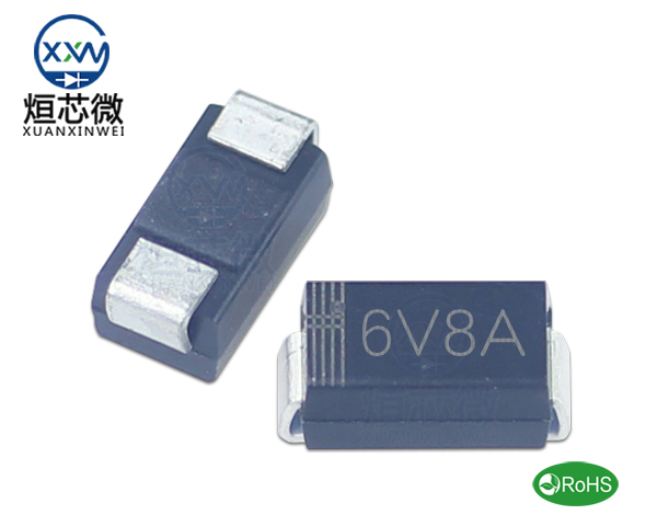 P4SMA6.8A參數(shù),TVS二極管P4SMA6.8A瞬態(tài)(變)抑制二極管